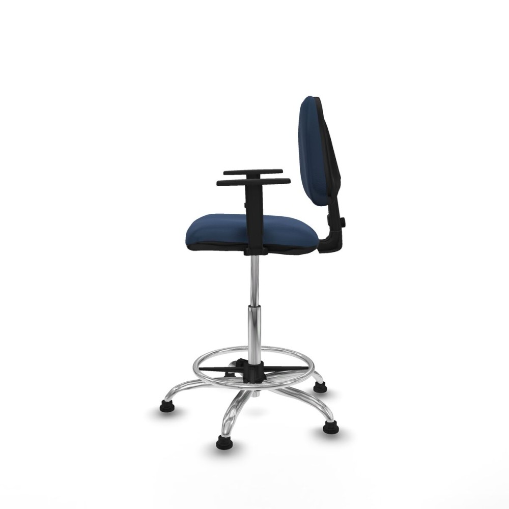 Chaise de Bureau Piqueras y Crespo B1D05RT Blue marine Grande