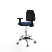 Chaise de Bureau Piqueras y Crespo B1D05RT Blue marine Grande