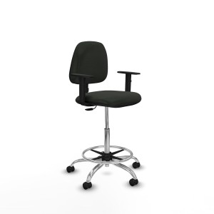 Bürostuhl Piqueras y Crespo B1D05RF Schwarz Lang