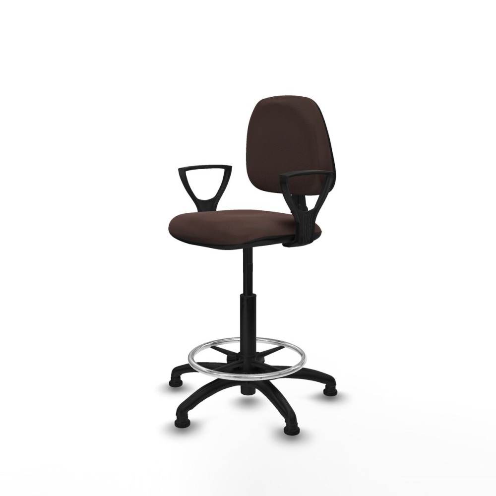 Office Chair Piqueras y Crespo BFN01RT Dark brown High