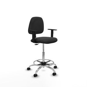 Office Chair Piqueras y Crespo B1D05RP Dark grey High