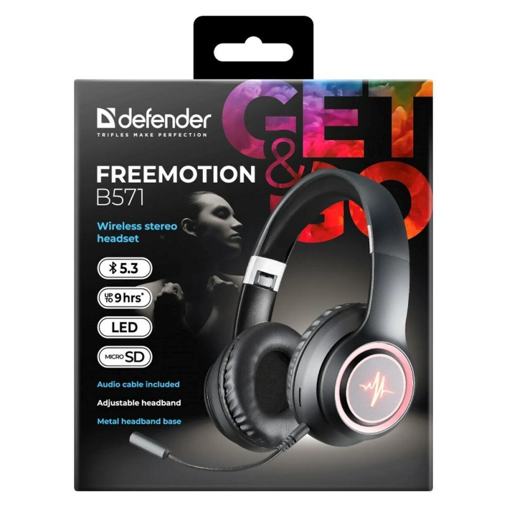 Gaming Headset mit Mikrofon Defender DEFENDER FREEMOTION B571
