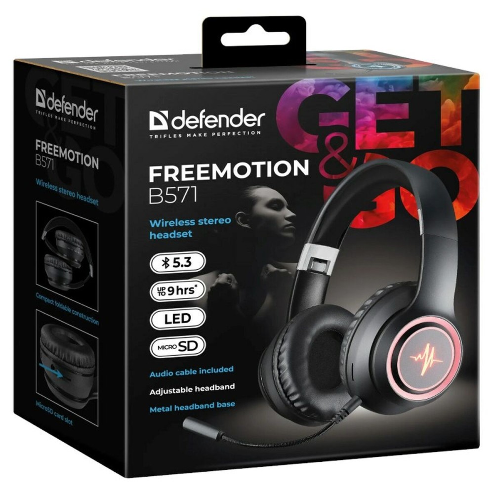 Gaming Headset mit Mikrofon Defender DEFENDER FREEMOTION B571