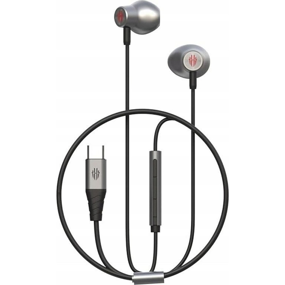 Headphones with Microphone Redmagic WH4008/usbc Black Grey