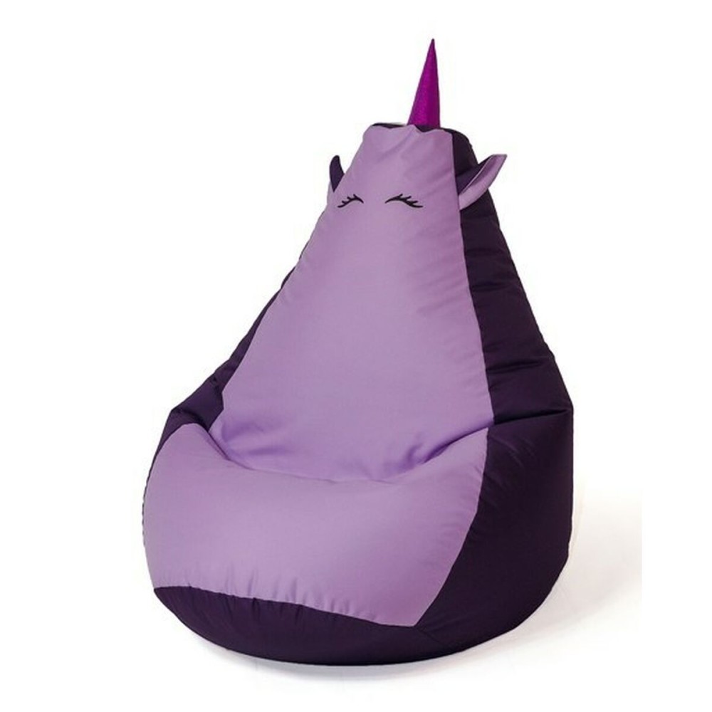 Puff GO GIFT Lila Purpur Oxford 130 x 90 cm
