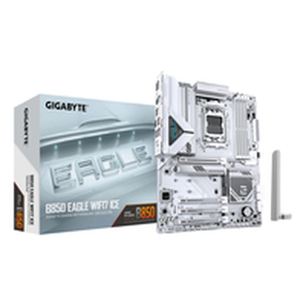 Carte Mère Gigabyte B850 EAGLE WF7 ICE Intel Wi-Fi 6 AMD AM5 AMD B850
