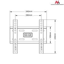 Screen Table Support MacLean MC-777 13" 42"