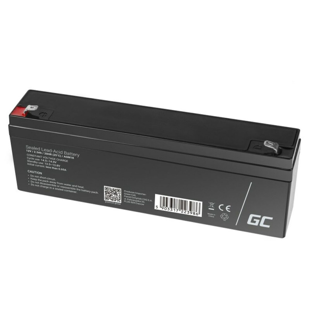 Battery for Uninterruptible Power Supply System UPS Green Cell AGM18 12 V