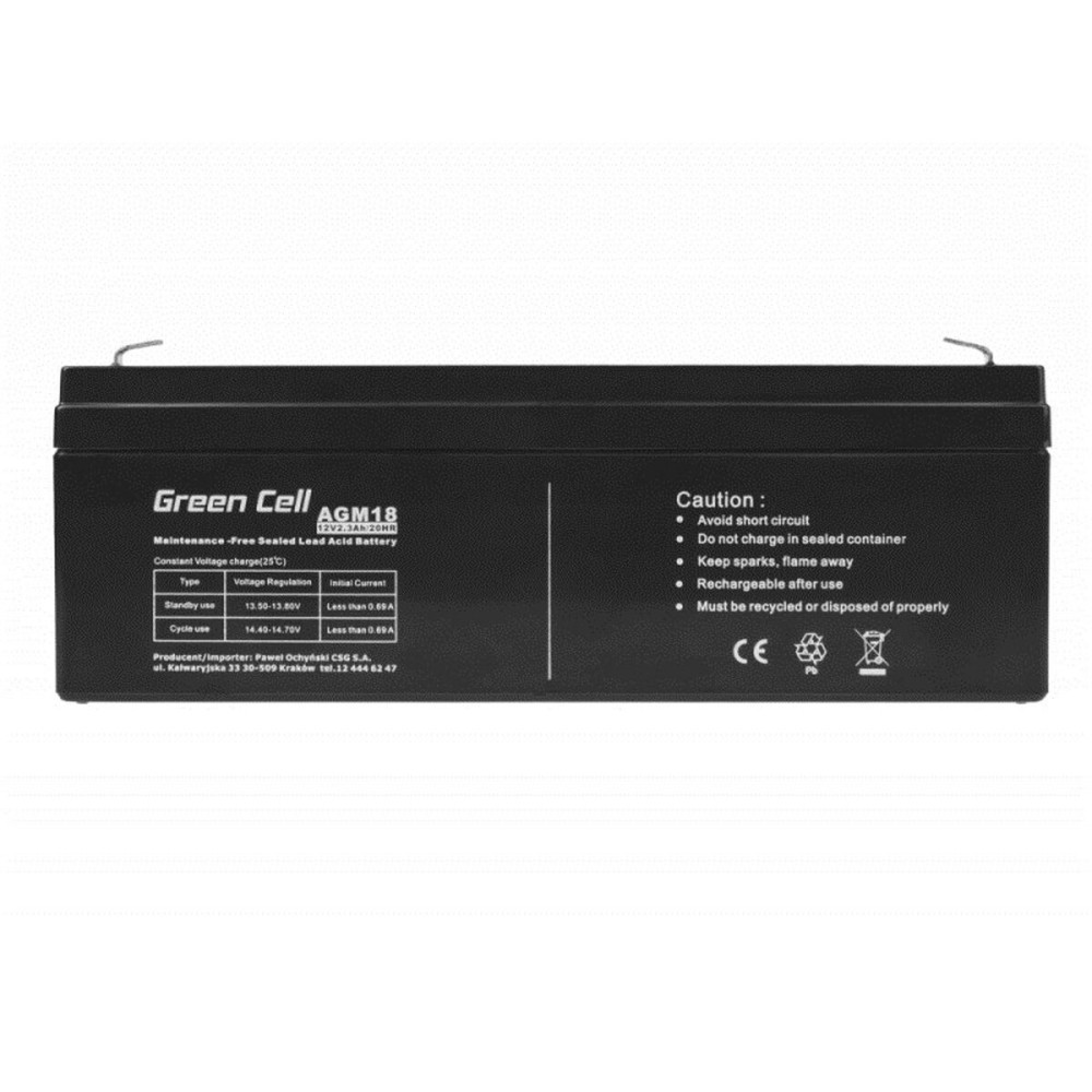 Batterie für Unterbrechungsfreies Stromversorgungssystem USV Green Cell AGM18 12 V