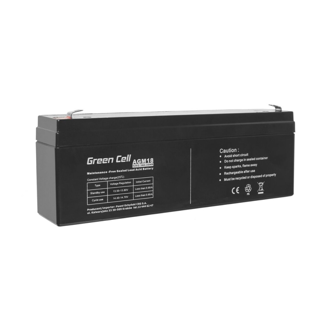 Batterie für Unterbrechungsfreies Stromversorgungssystem USV Green Cell AGM18 12 V
