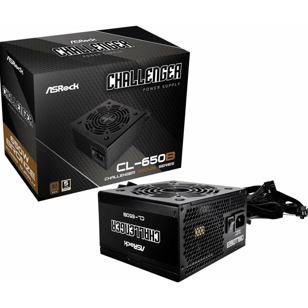 Stromquelle ASRock 90-UXC065-BNEAAA ATX 750 W 80 Plus Bronze