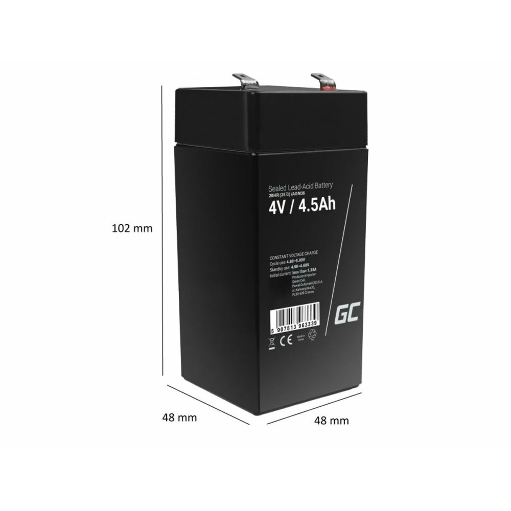 Batterie für Unterbrechungsfreies Stromversorgungssystem USV Green Cell AGM36 45 Ah
