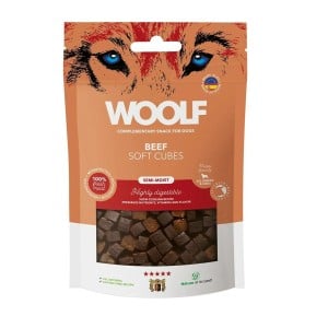 Hundesnack Woolf Soft Cubes Beef Rind und Kalbfleisch 100 g