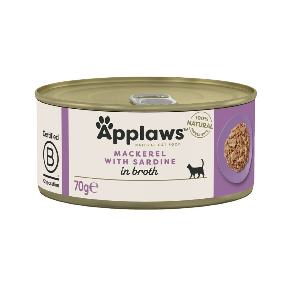 Cat food Applaws Mackerel with sardine in broth Fish 70 g