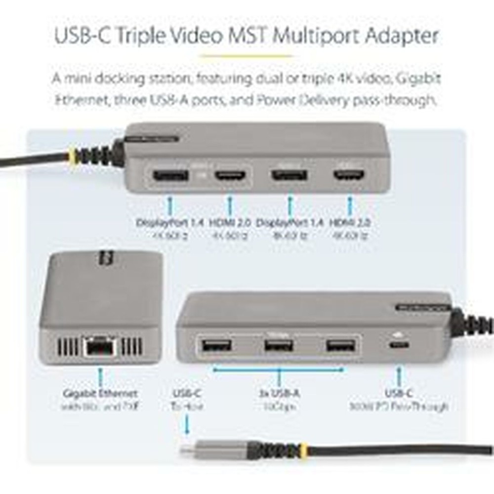 USB Adapter Startech 117B-USBC-MULTIPORT