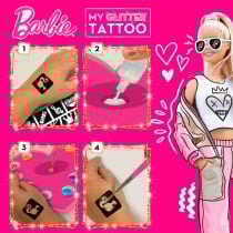 Temporäre Tatoos Barbie My Glitter Tattoo Glitzernd 20 Stücke