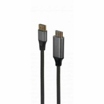 Câble DisplayPort vers HDMI GEMBIRD CC-DP-HDMI-4K-6 Noir 1,8 m 4K Ultra HD