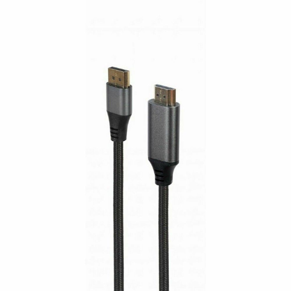 Câble DisplayPort vers HDMI GEMBIRD CC-DP-HDMI-4K-6 Noir 1,8 m 4K Ultra HD