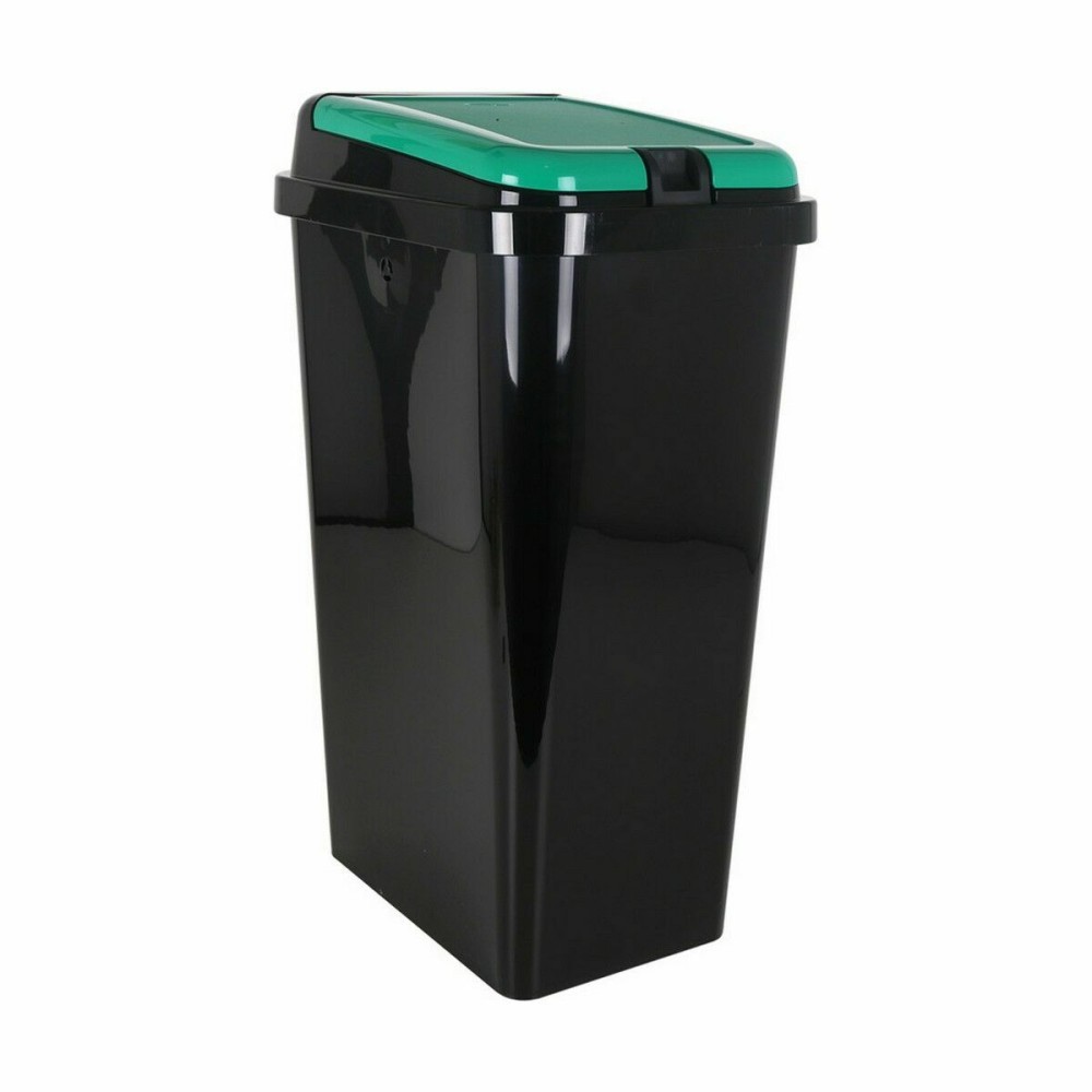 Poubelle recyclage Tontarelli Vert 45 L (6 Unités)