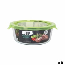 Lunchbox Quttin grün 650 ml 15 x 15 x 6,5 cm (6 Stück)