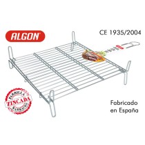 Grill Bbq Algon Double Acier