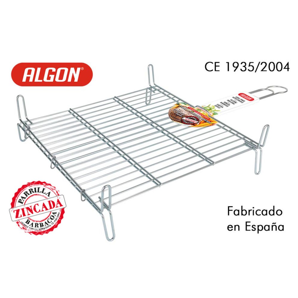 Grill Bbq Algon Double Acier