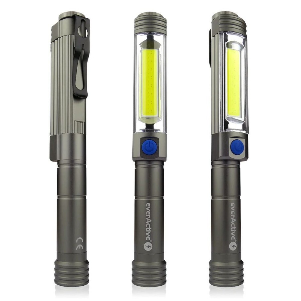 Torch LED EverActive WL-600R Rechargeable 550 lm