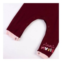 Baby's Long-sleeved Romper Suit Minnie Mouse Maroon