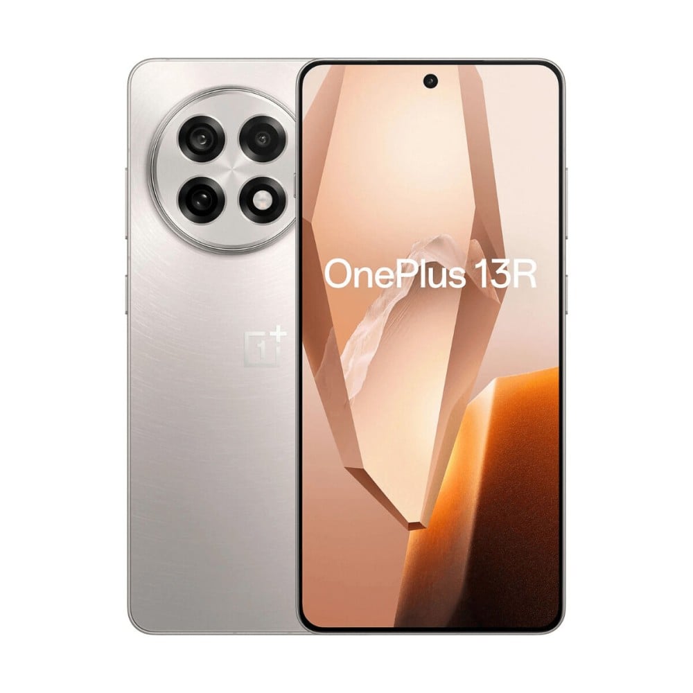 Smartphone OnePlus 13R 5G 6,78" Octa Core 12 GB RAM 256 GB Silberfarben