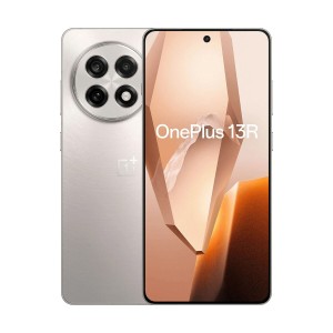 Smartphone OnePlus 13R 5G 6,78" Octa Core 12 GB RAM 256 GB Silberfarben
