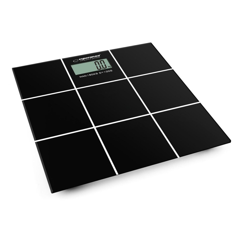 Digitale Personenwaage Esperanza EBS004 Schwarz