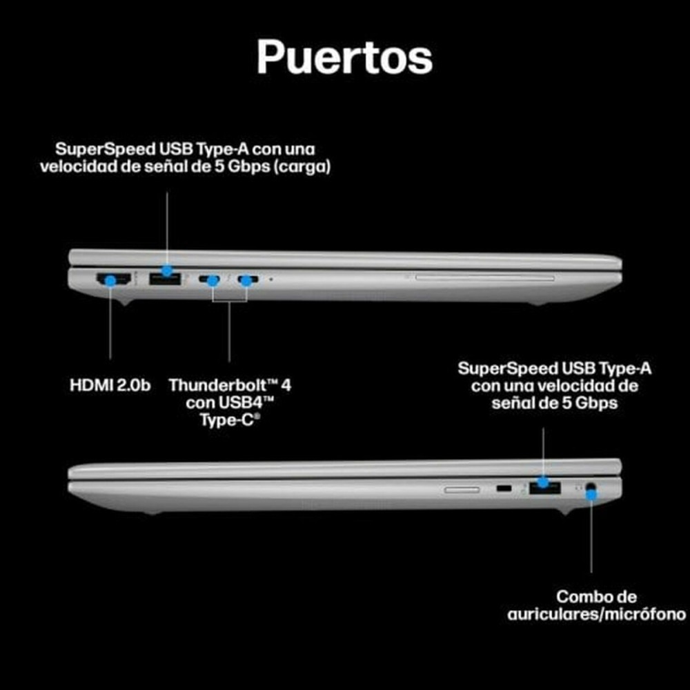Laptop HP A3YY8ETABE Spanish Qwerty