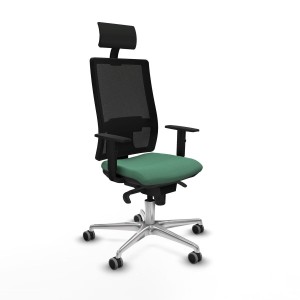 Chaise de Bureau Piqueras y Crespo 1D086G1 Vert émeraude