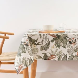 Nappe enduite antitache Belum V23 Multicouleur 250 x 150 cm Tropical