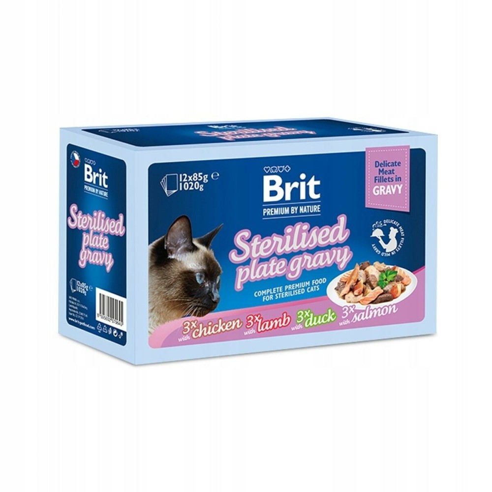 Aliments pour chat Brit 12 x 85 g