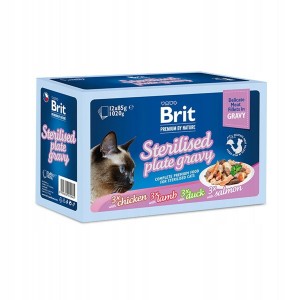 Aliments pour chat Brit 12 x 85 g