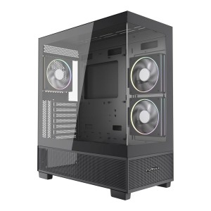 Boîtier ATX semi-tour GEMBIRD CCC-FC-X550 Noir
