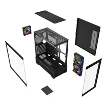 Boîtier ATX semi-tour GEMBIRD CCC-FC-X550 Noir