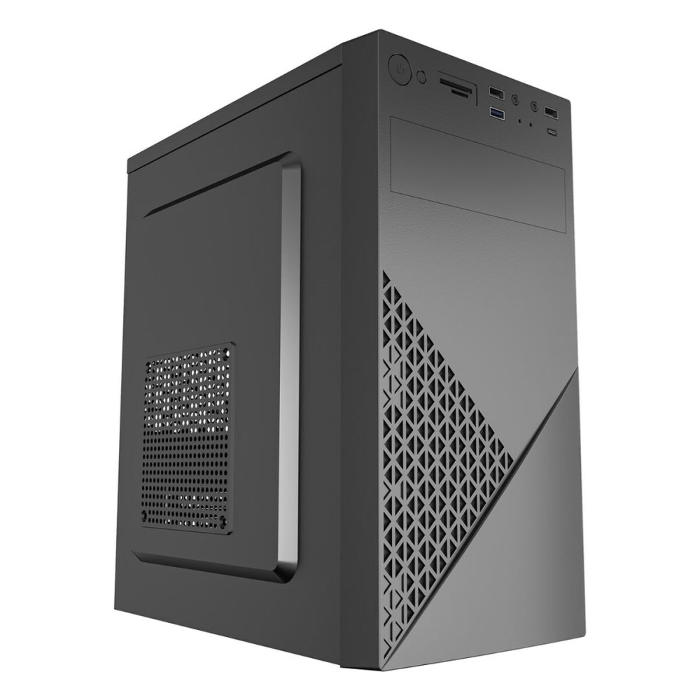 ATX Semi-Tower Gehäuse GEMBIRD CCC-FC-K170-600W Schwarz