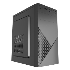 ATX Semi-Tower Gehäuse GEMBIRD CCC-FC-K170-600W Schwarz