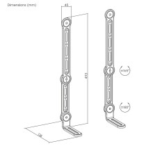 TV Mount MacLean MC-334