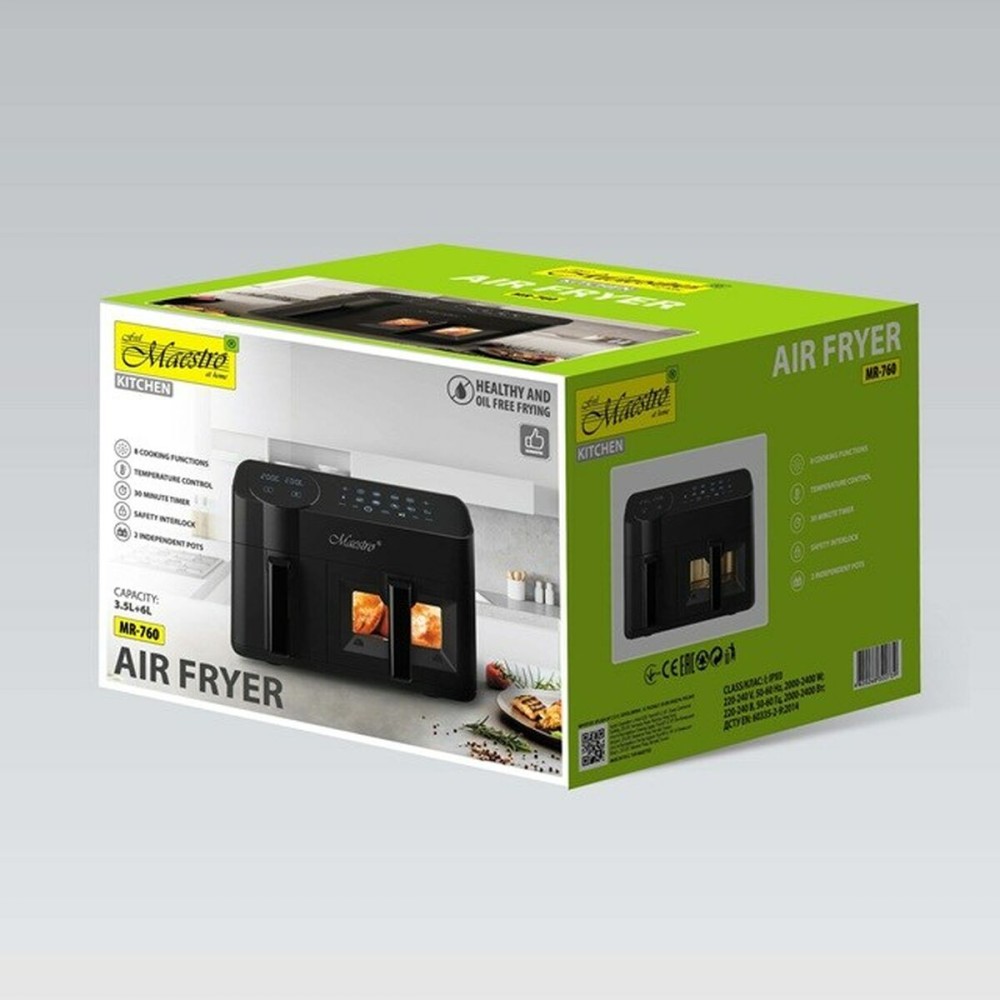 Friteuse à Air Feel Maestro MR-760 Noir