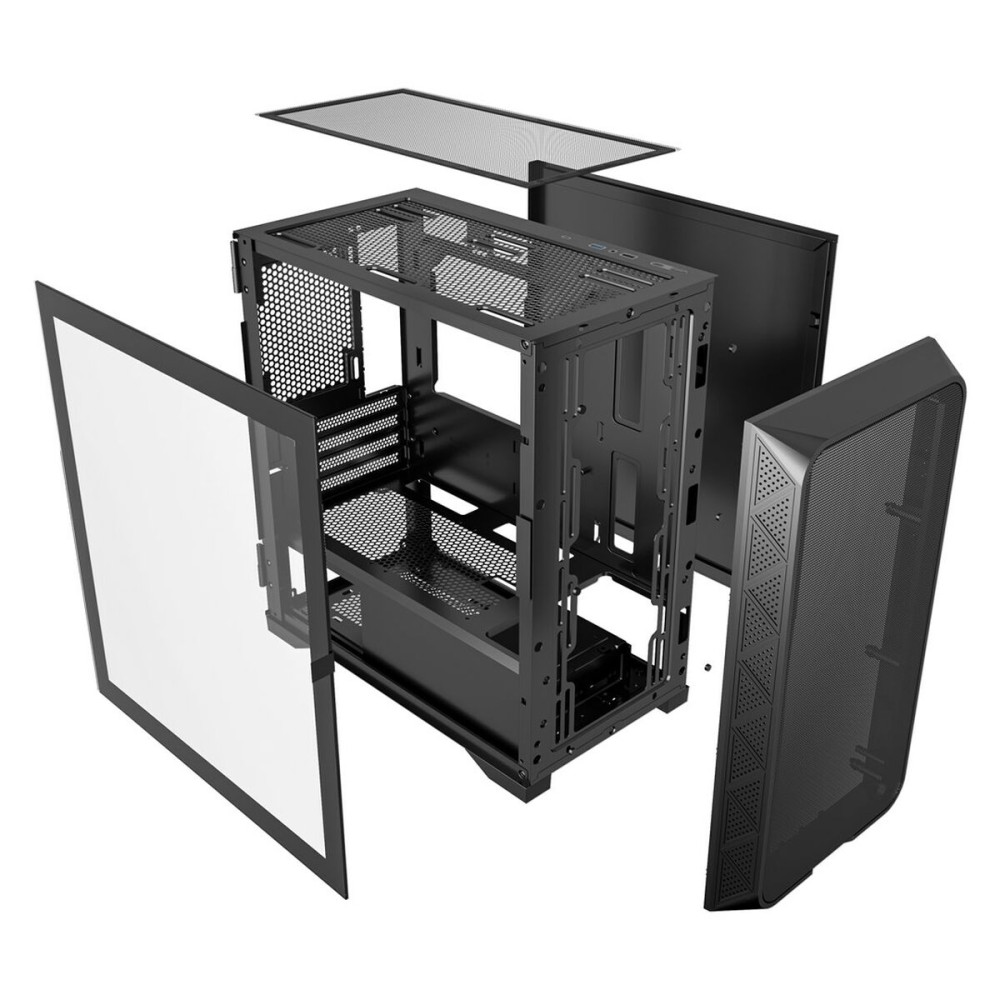 ATX Semi-tower Box GEMBIRD CCC-FC-MK200 Black