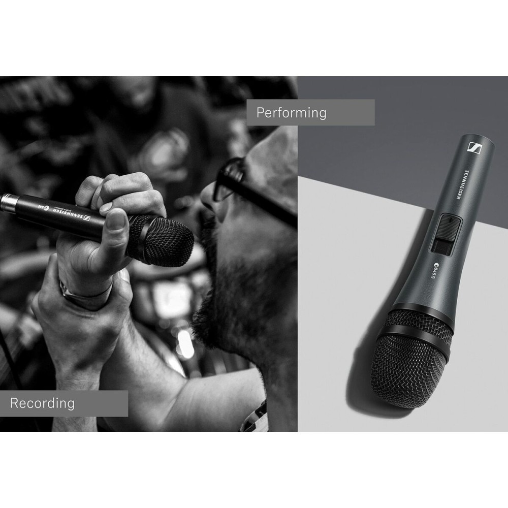 Dynamisches Mikrofon Sennheiser E845-S Schwarz Graphit
