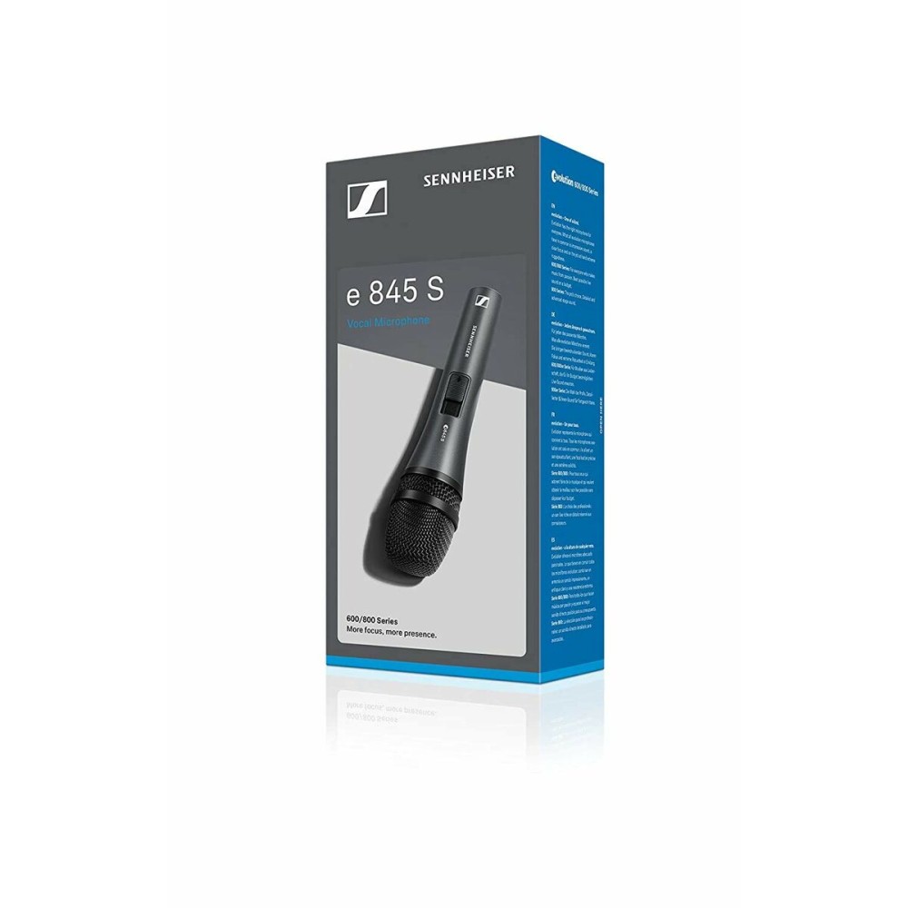 Dynamisches Mikrofon Sennheiser E845-S Schwarz Graphit