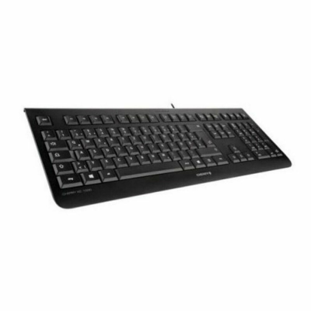 Französische Tastatur Cherry Qwerty Spanisch Schwarz