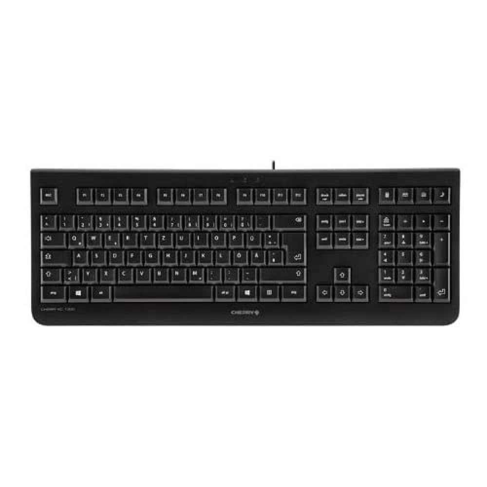 Französische Tastatur Cherry Qwerty Spanisch Schwarz