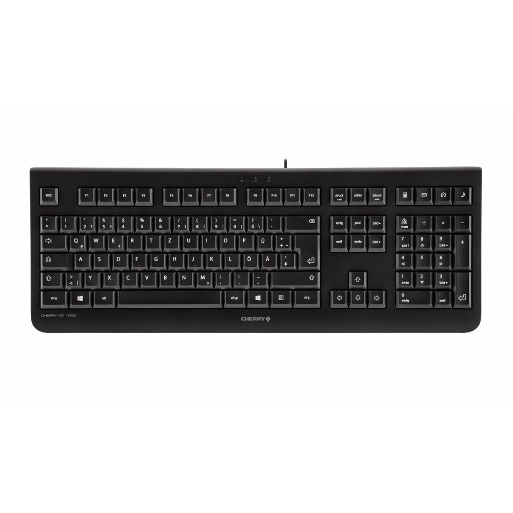 Französische Tastatur Cherry Qwerty Spanisch Schwarz