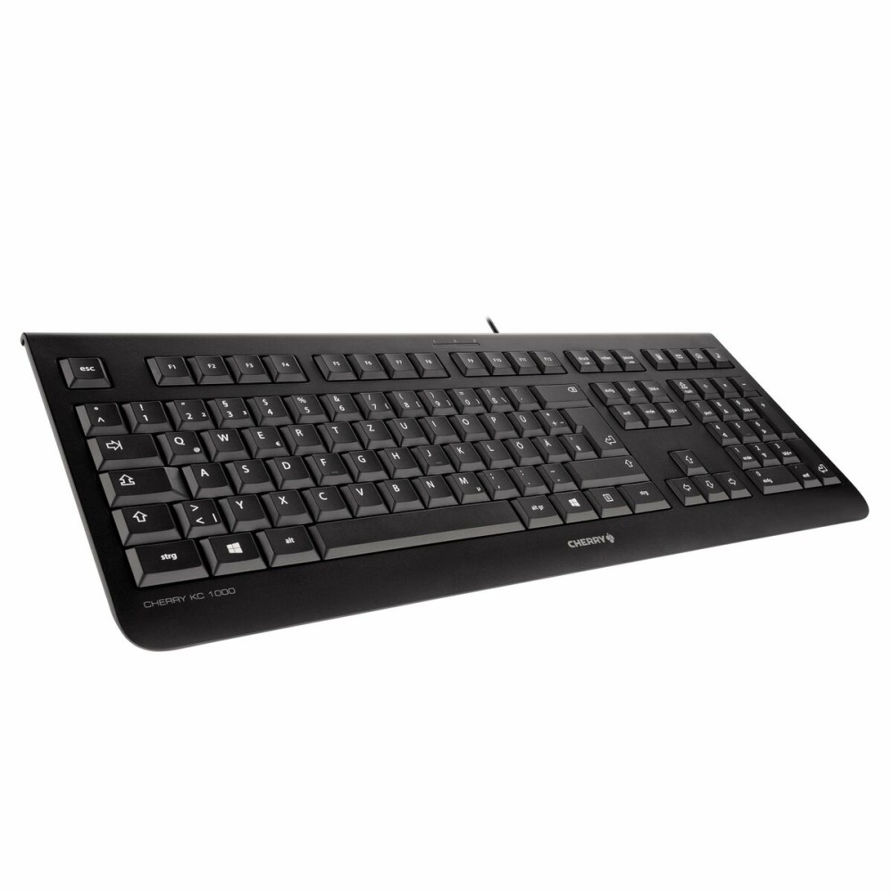 Französische Tastatur Cherry Qwerty Spanisch Schwarz