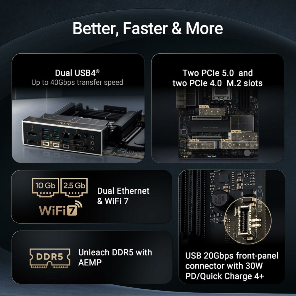 Motherboard Asus AMD AM5 AMD AMD X870E